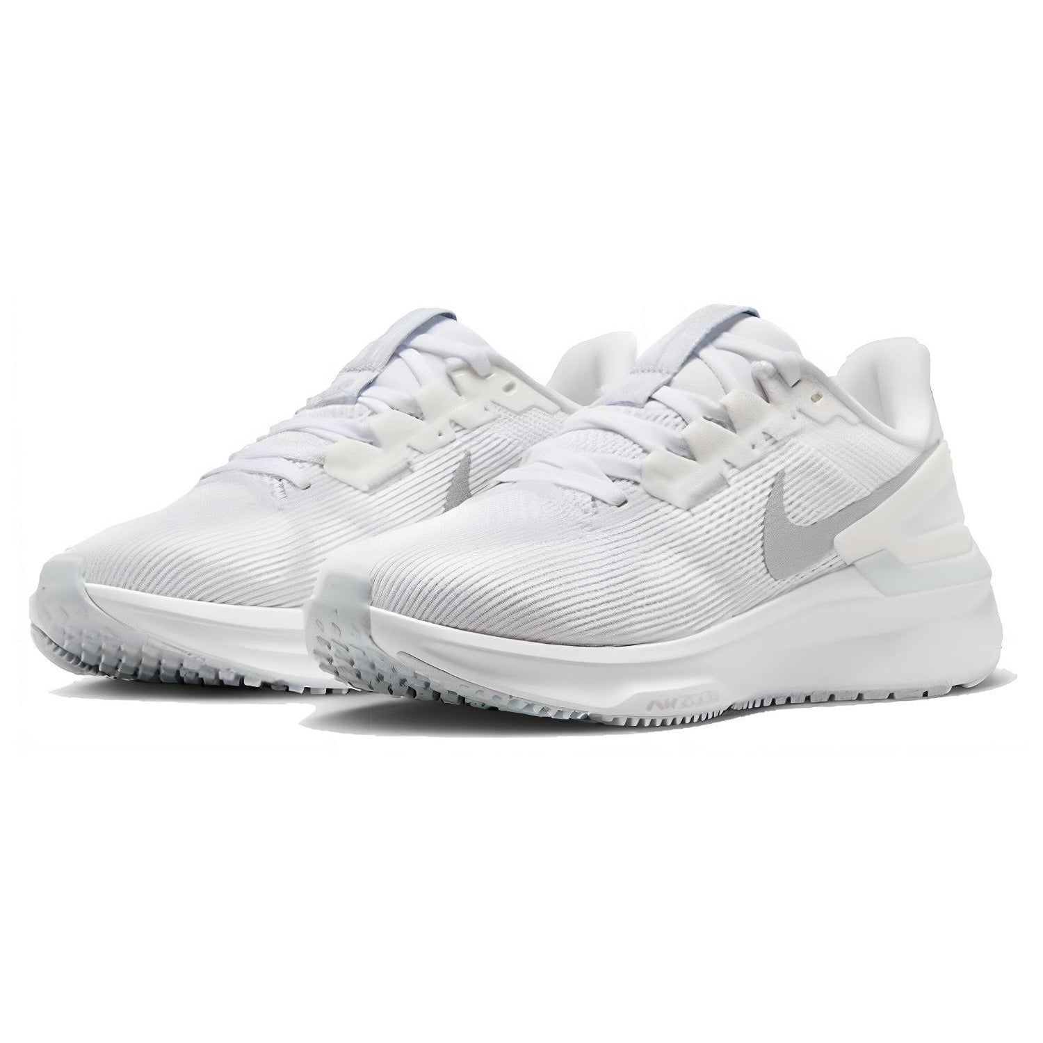 Nike Zoom Structure 25 White Metallic Silver — Rescued #1