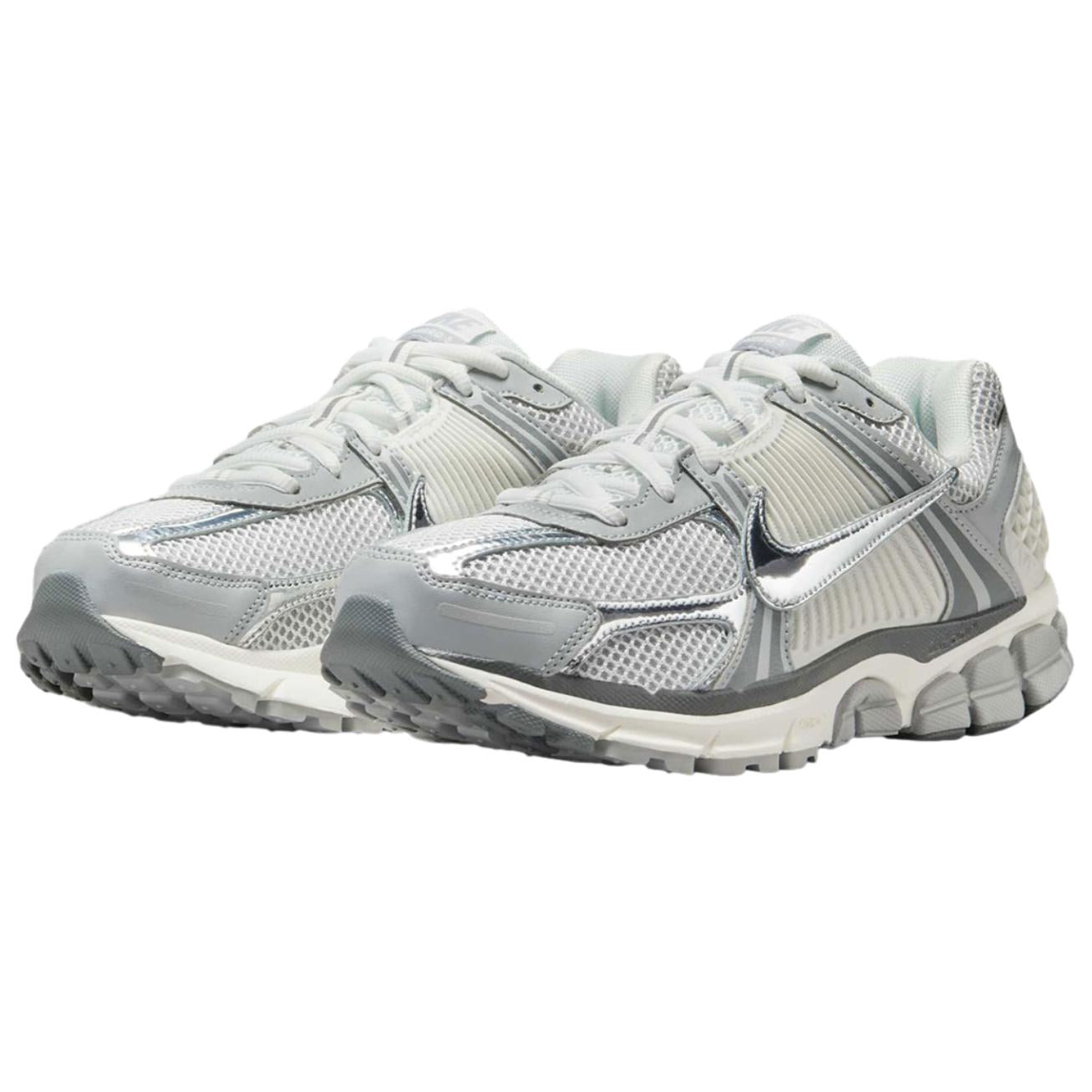 Nike Zoom Vomero 5 Breathable Support Casual Running Shoes White Silver Gray — Rescued #1