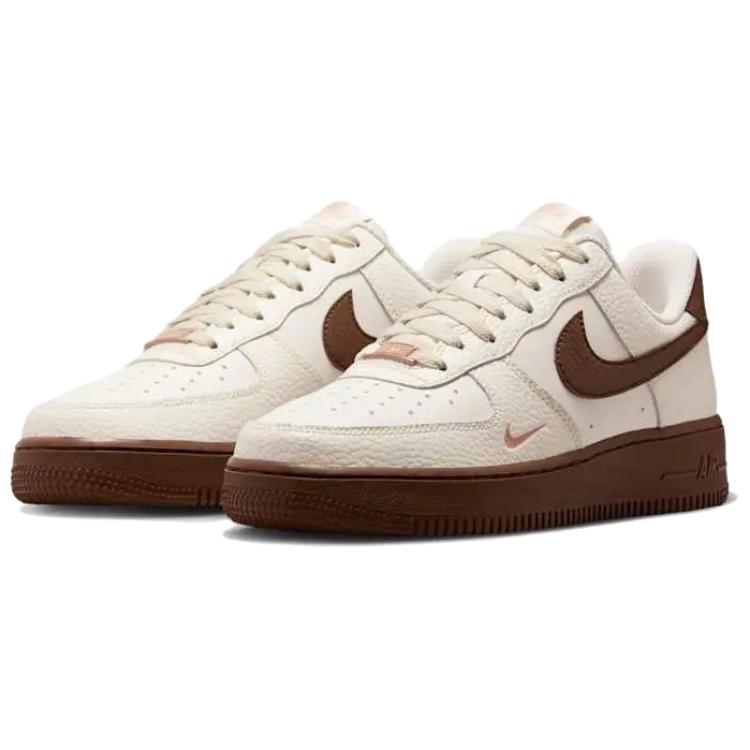 Nike Air Force 1 Breathable Low top Skateboard Shoes Women's Ecru — Rescued #1