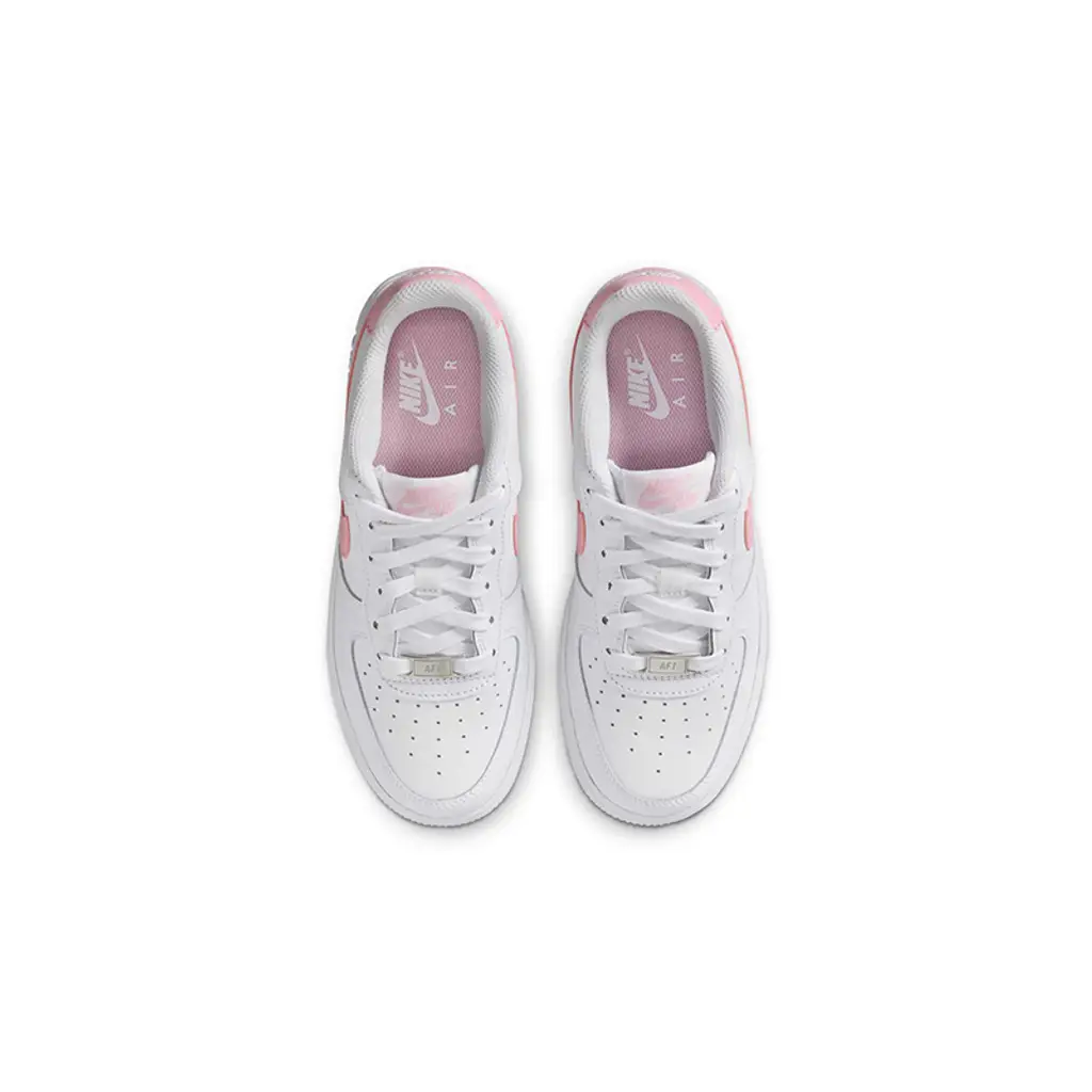 Nike Air Force 1 Low top Skateboard Shoes White/Soft Pink Unisex — Rescued #1