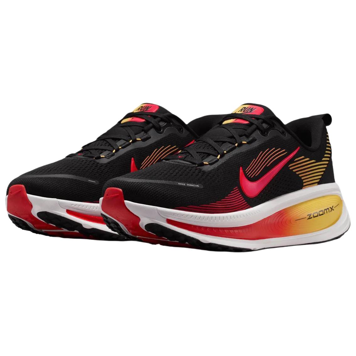 Nike Vomero 18 Running Shoes Men's Black Red Yellow — Rescued #1