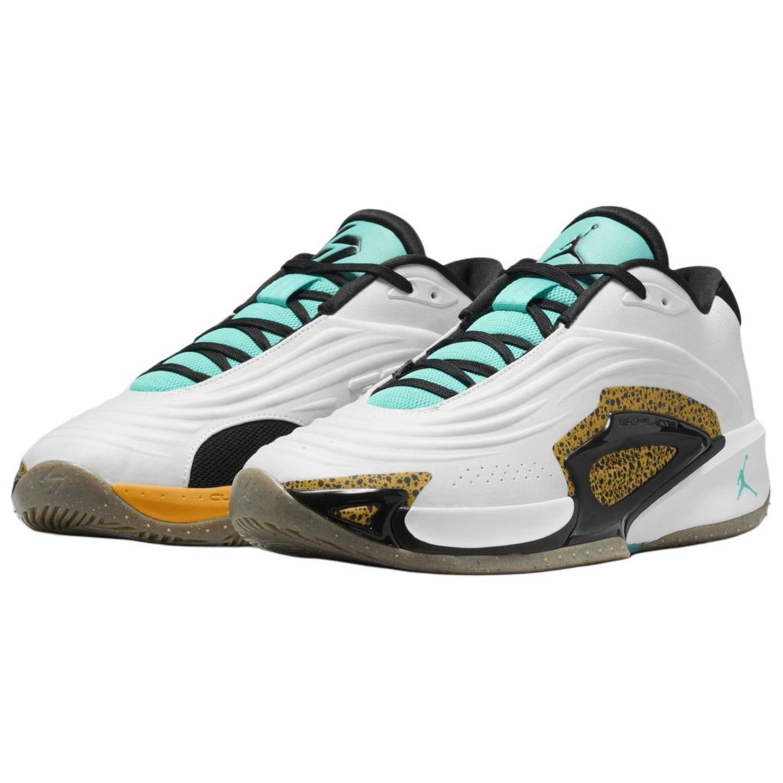 Jordan Luka 3 Slip Resistant Abrasion Resistant Low top Basketball Shoes White Asian Version — Rescued #1