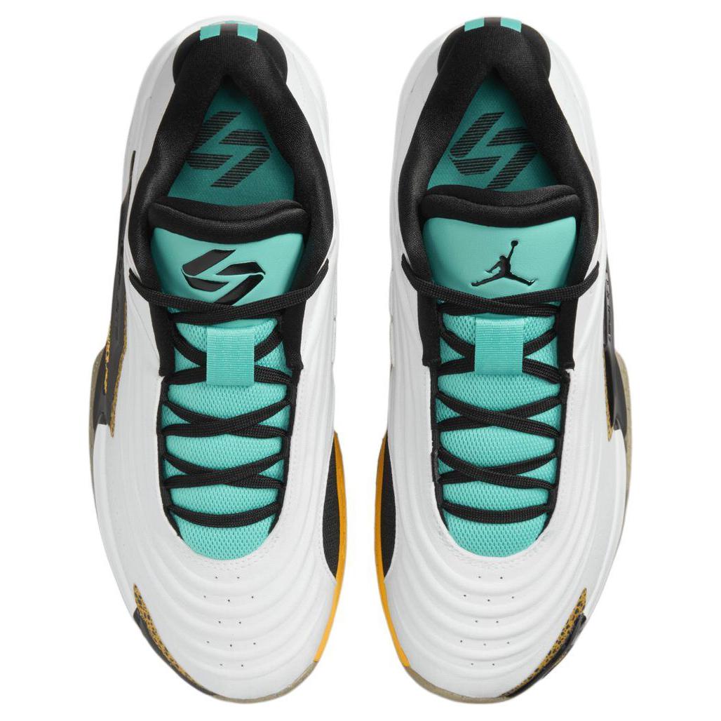 Jordan Luka 3 Slip Resistant Abrasion Resistant Low top Basketball Shoes White Asian Version — Rescued #1