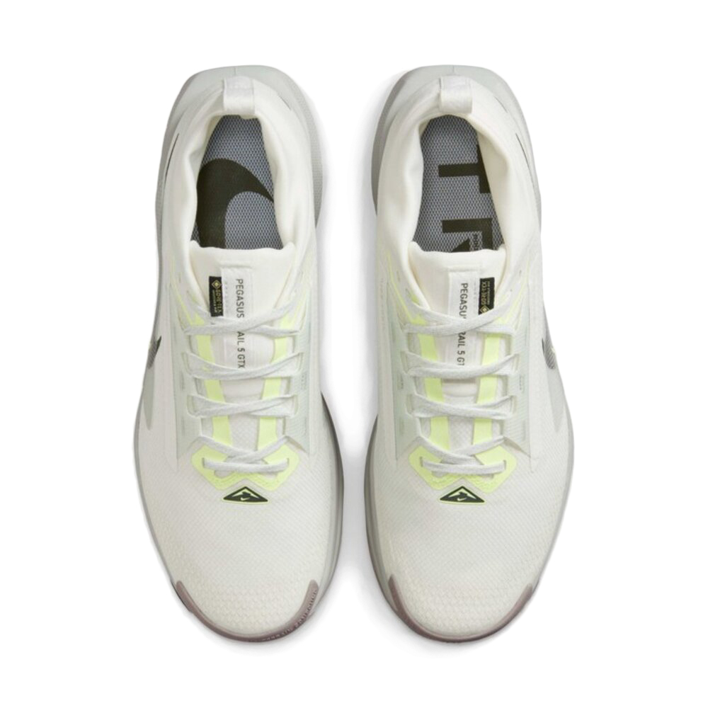 Nike Pegasus Trail 5 Gore Tex Summit White Light Silver College Grey Sequoia — Rescued #1