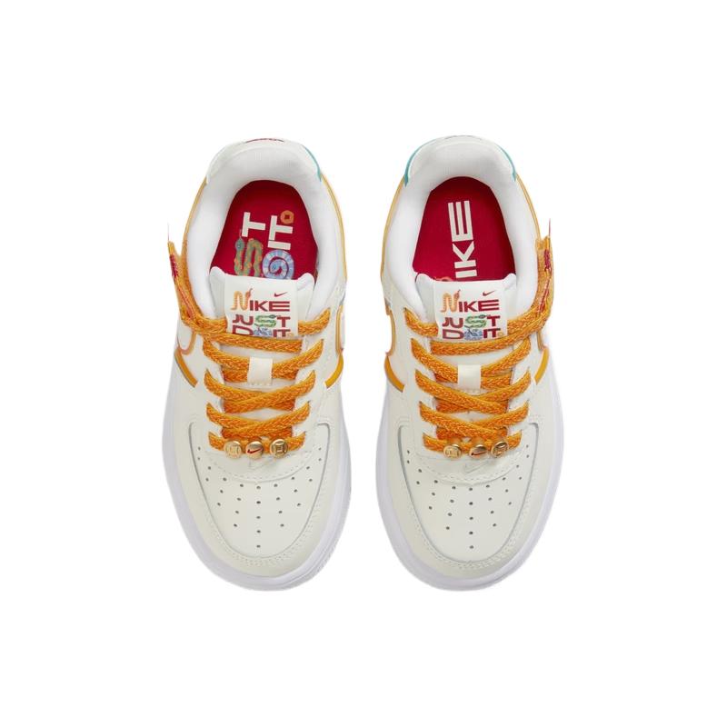 Nike Force 1 Low LV8 EasyOn Serpent New Year Collection Leather Low top Kids Lifestyle Shoes — Rescued #1