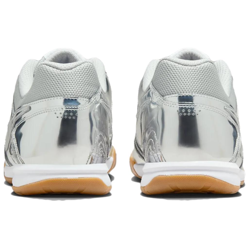 Nike Gato LV8 Metallic Silver White Gum Light Brown — Rescued #1