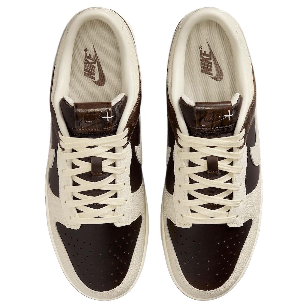 Nike Dunk Abrasion Resistant Low top Skateboard Shoes Brown White — Rescued #1