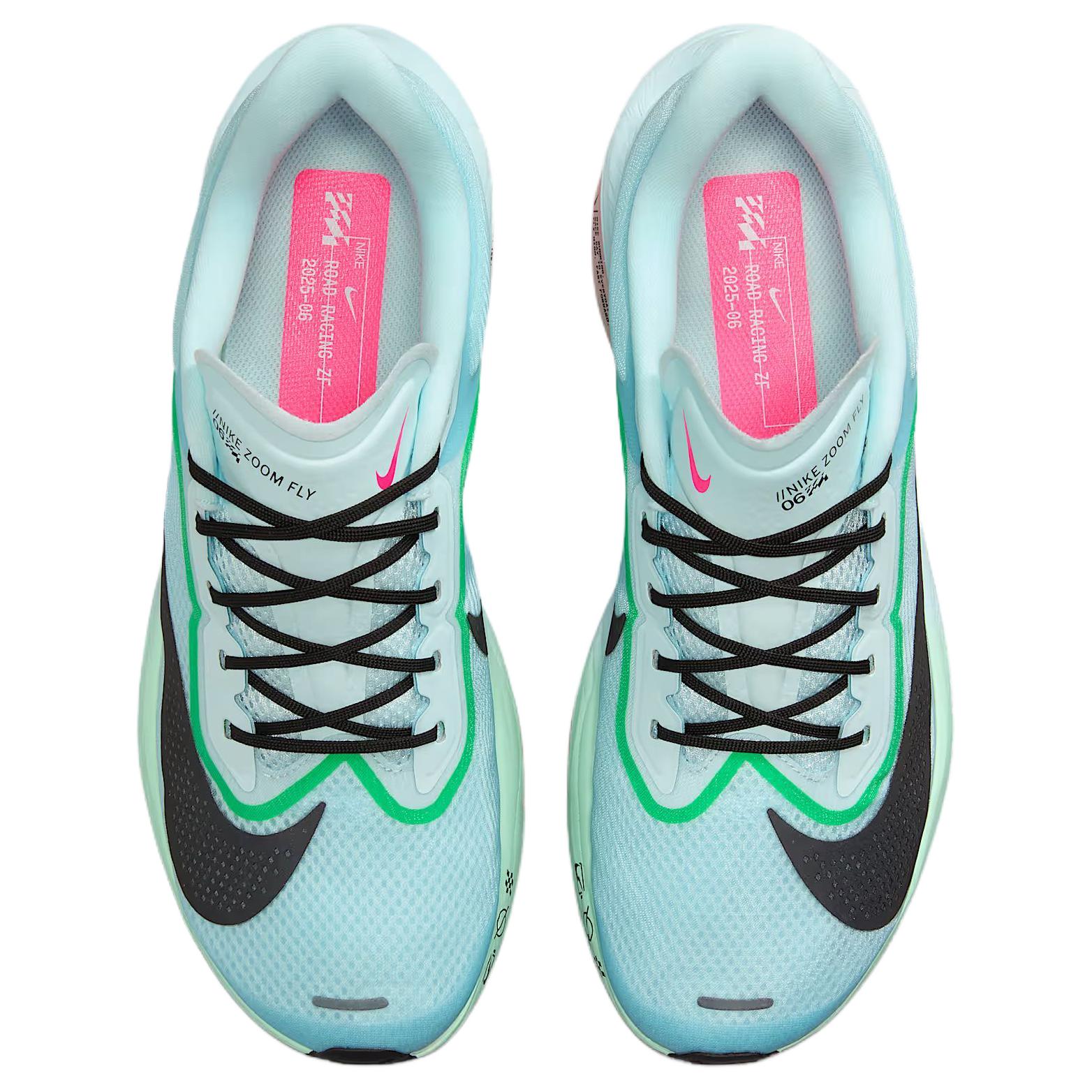Nike Zoom Fly 6 Abrasion Resistant Low top Casual Marathon Running Shoes Men's Blue — Rescued #1