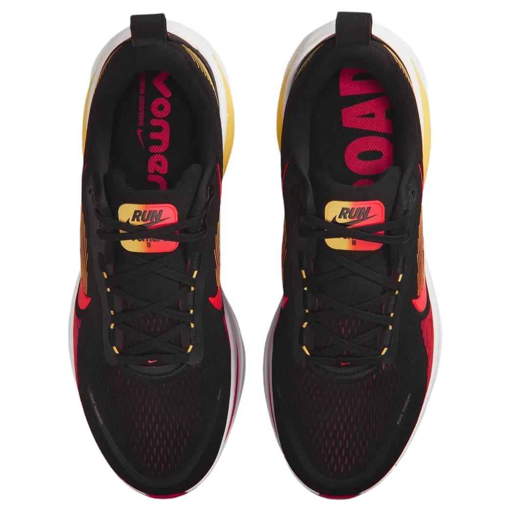 Nike Vomero 18 Running Shoes Men's Black Red Yellow — Rescued #1