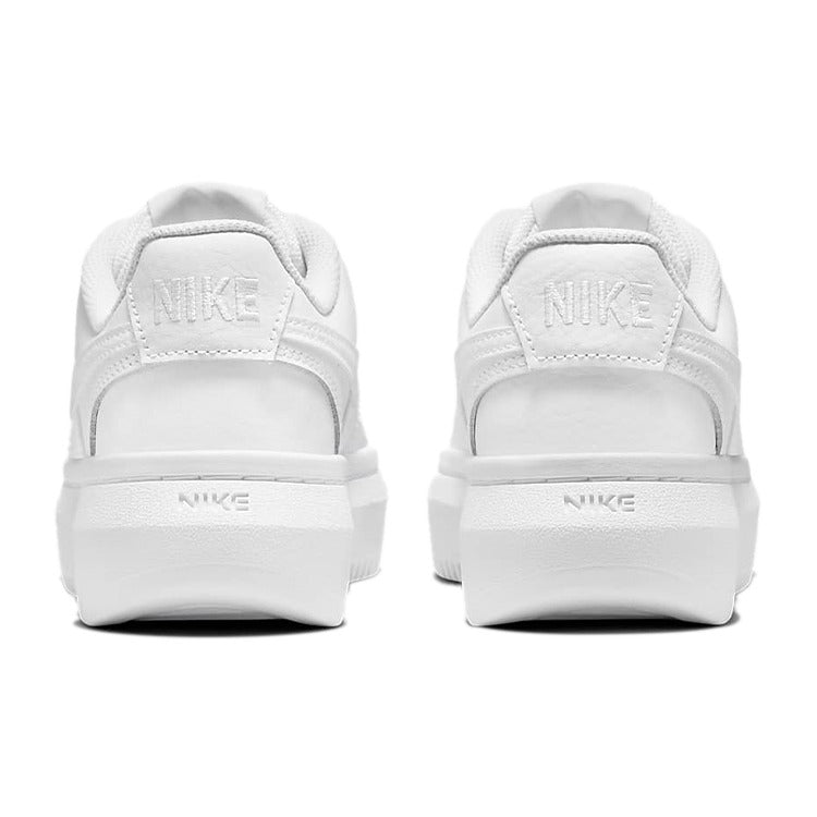 Nike Court Vision Alta Low Triple White — Rescued #1