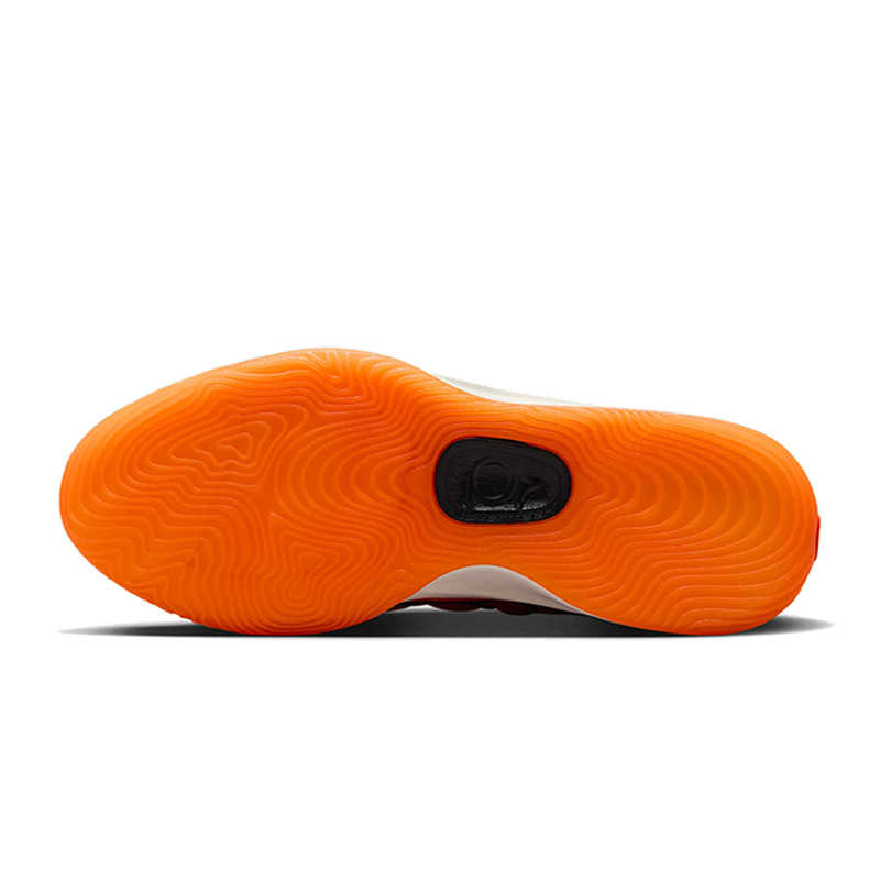 Nike KD 17 Slip Resistant Abrasion Resistant Low top Basketball Shoes Orange — Rescued #1