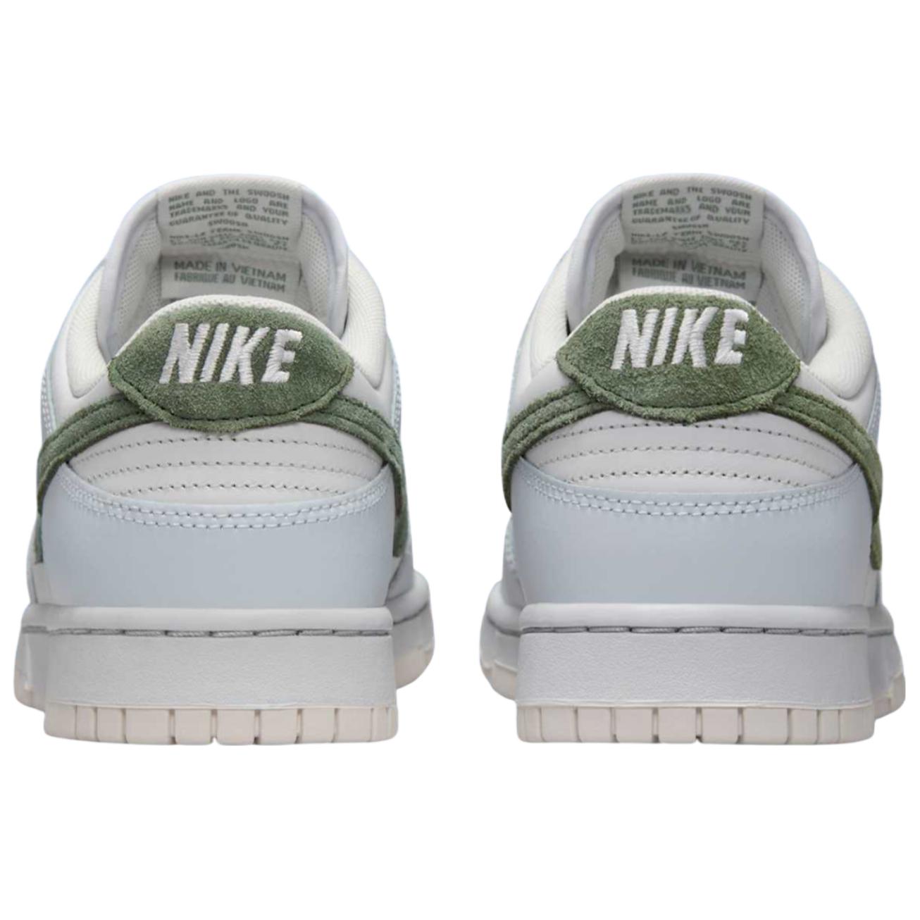 Nike Dunk Abrasion Resistant Low top Skateboard Shoes Silver White — Rescued #1
