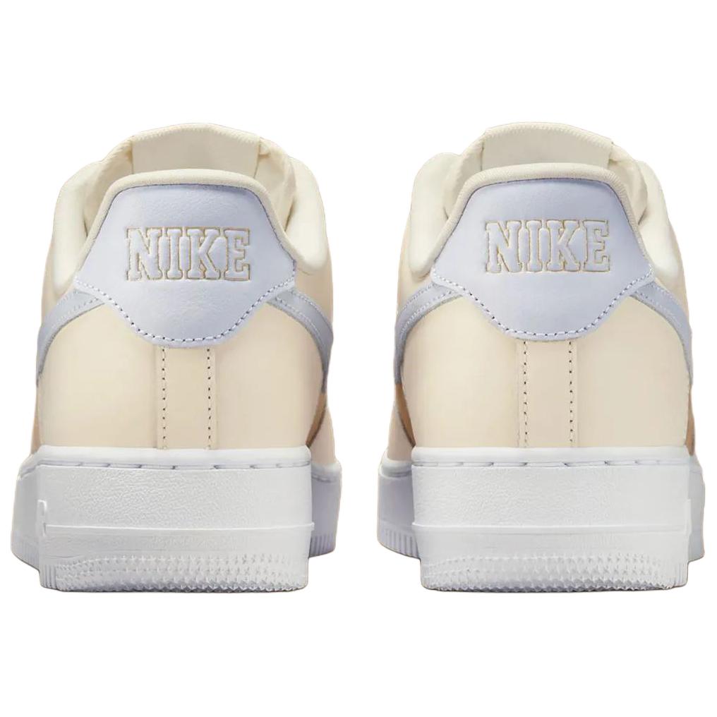 Nike Air Force 1 Leather Abrasion Resistant Abrasion Resistant Low top Skateboard Shoes Beige Brown — Rescued #1