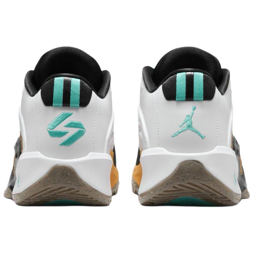 Jordan Luka 3 Slip Resistant Abrasion Resistant Low top Basketball Shoes White Asian Version — Rescued #1