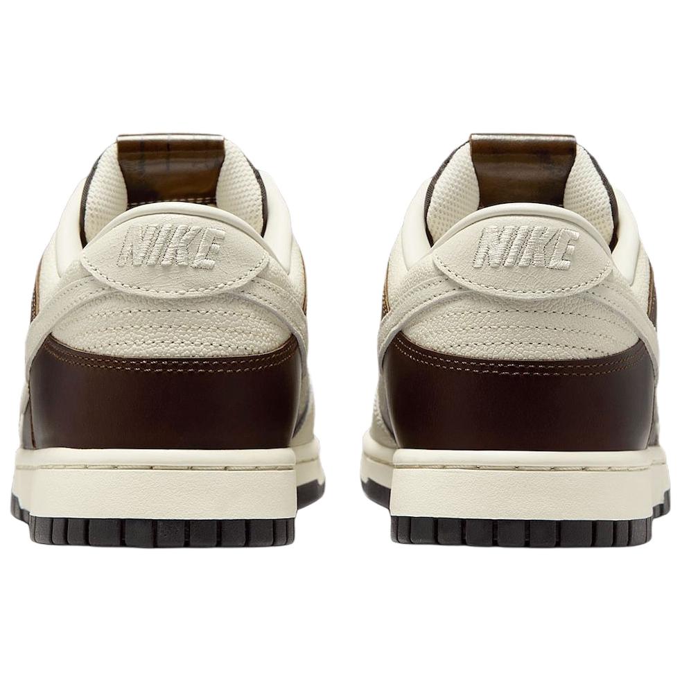 Nike Dunk Abrasion Resistant Low top Skateboard Shoes Brown White — Rescued #1