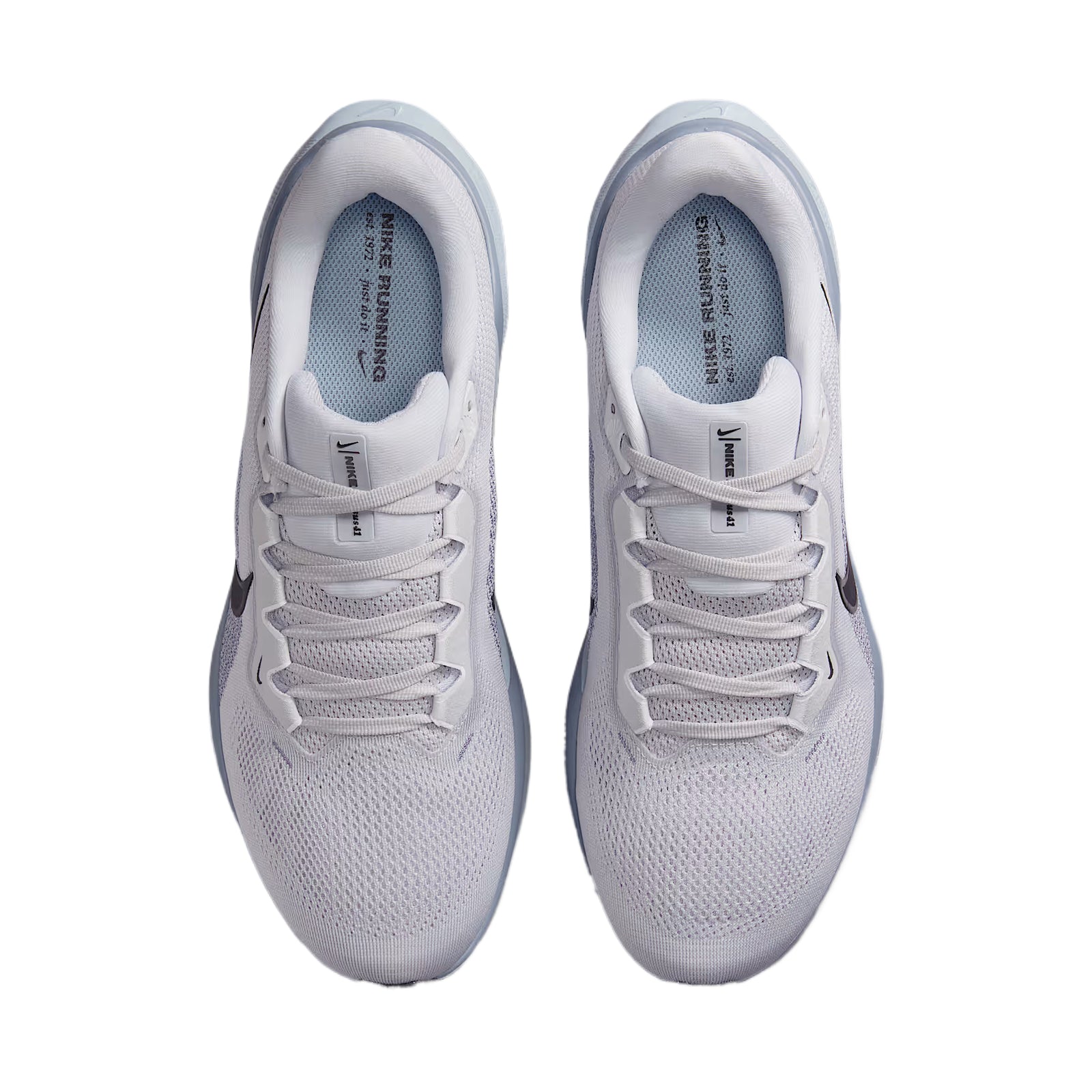 Nike Pegasus 41 Low top ZOOM AIR Marathon Long Distance Running Sprint Running Shoes Men's White Gray — Rescued #1