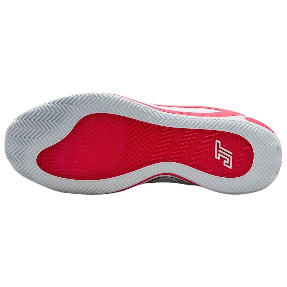 Jordan Tatum 4 Basketball Shoes Red Gray — Rescued #1
