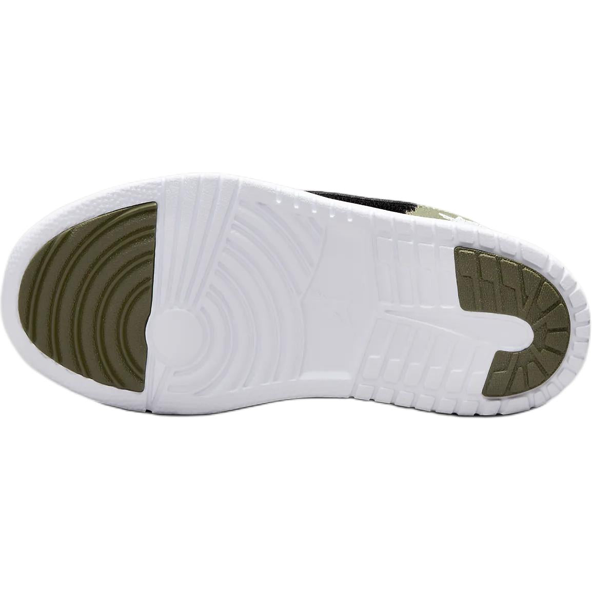Jordan Mid top Children's Basketball Shoes Black Green Children Aged 3 7 Years Old — Rescued #1