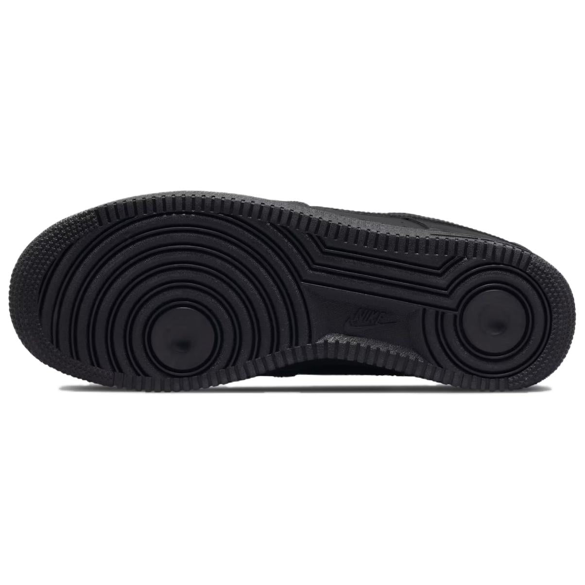 Nike Air Force 1 07 Black Warrior Vintage Cushioning Breathable Low top Skateboard Shoes Men's Black — Rescued #1