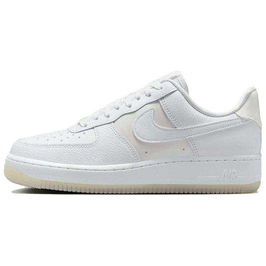 Nike Air Force 1 Leather Low top Skateboard Shoes Women's White