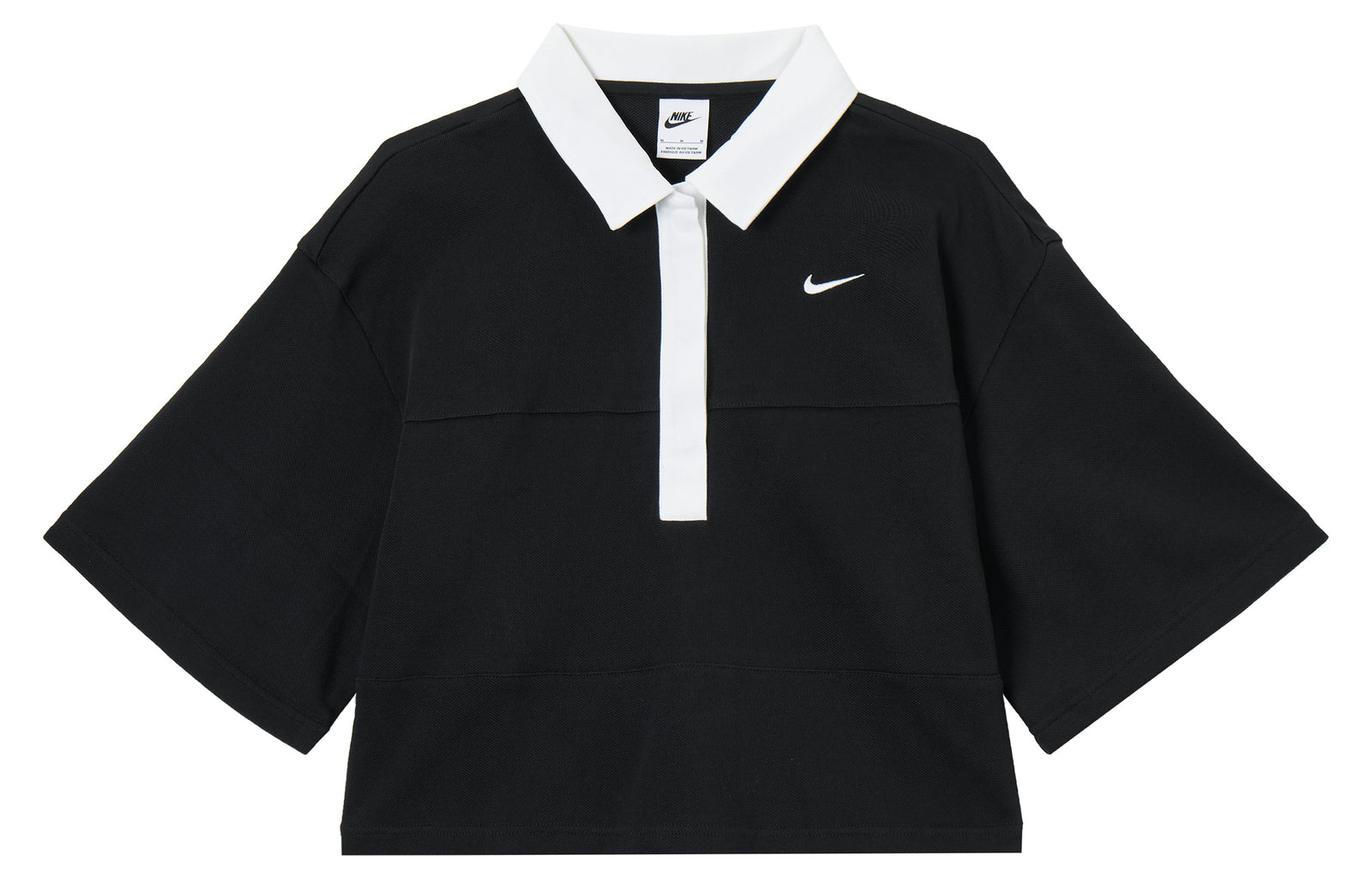 Nike Sportswear Oversized Short Sleeve Polo Top