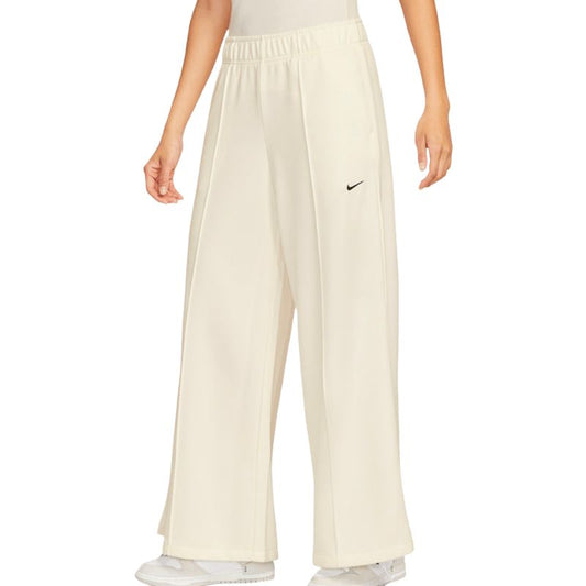Nike Casual Pants Women's Ecru Moderate Wide Leg Pants