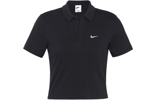 Nike Sportswear Essentials Polo Shirt Women's Black