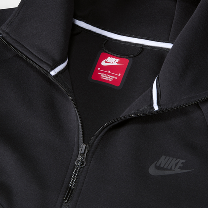 Nike Tech Fleece Windrunner Full-Zip Hoodie 'Black' (Asia sizing)
