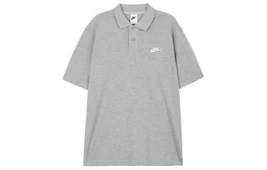 Nike Club Polo Shirt Men's Gray