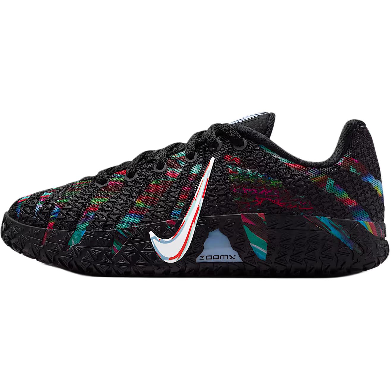 Nike Ja Morant 3 Low top Children's Basketball Shoes Black White Red