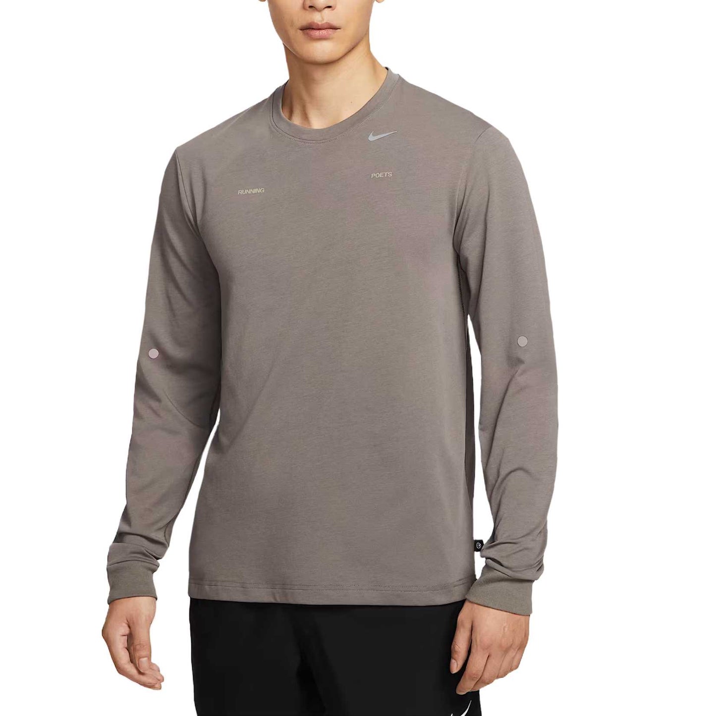 Nike Primary Quick Dry T Shirts Men's Light Gray