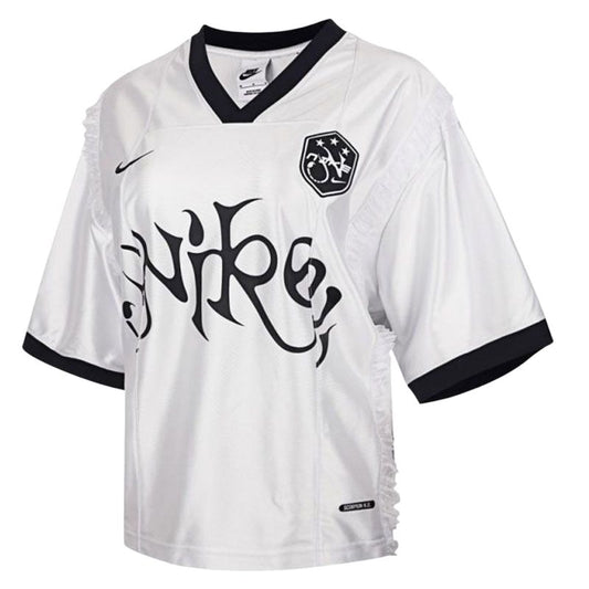 Nike T Shirts Women's White V neck Moderate Other