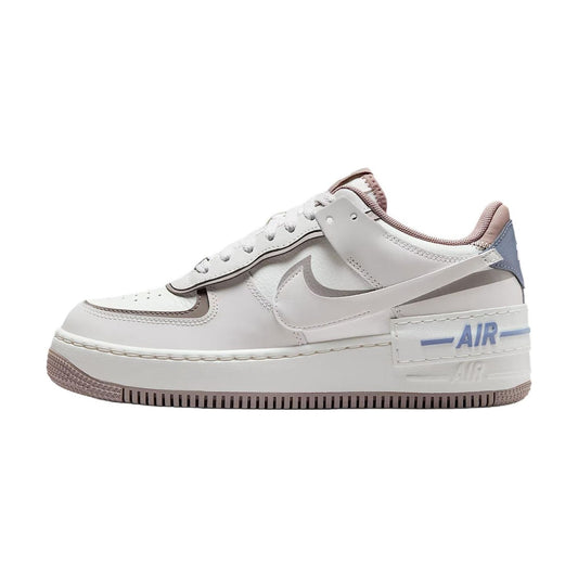 Nike AF1 Shadow Leather Cushioning Skateboard Shoes Beige — Rescued #1