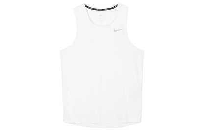 Nike Dri Fit Running Tank Top Men's White