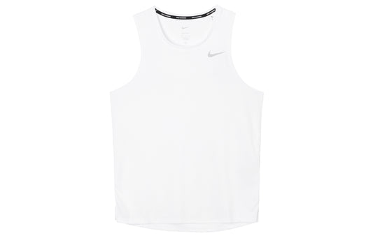 Nike Dri Fit Running Tank Top Men's White