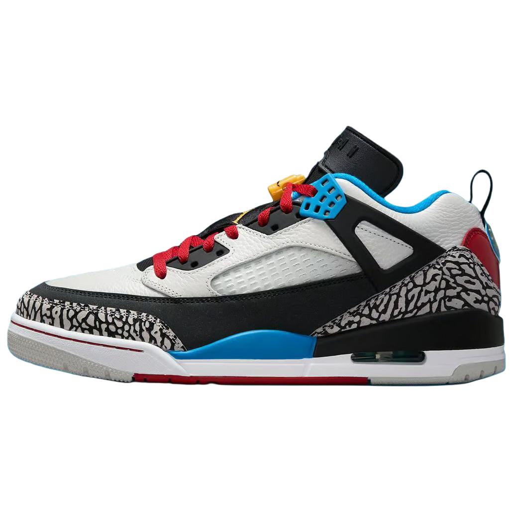 Jordan Spizike Low top Vintage Basketball Shoes Men's Black White