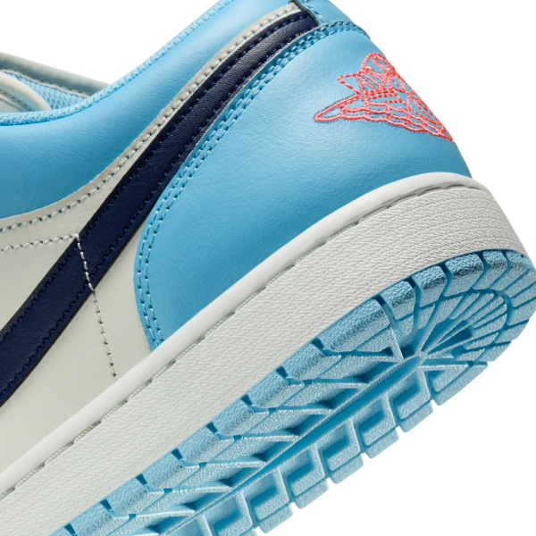 Jordan Air Jordan 1 Low top Vintage Basketball Shoes Men's - View 8