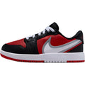 Jordan 1 Low top Skateboarding Shoes Red Black