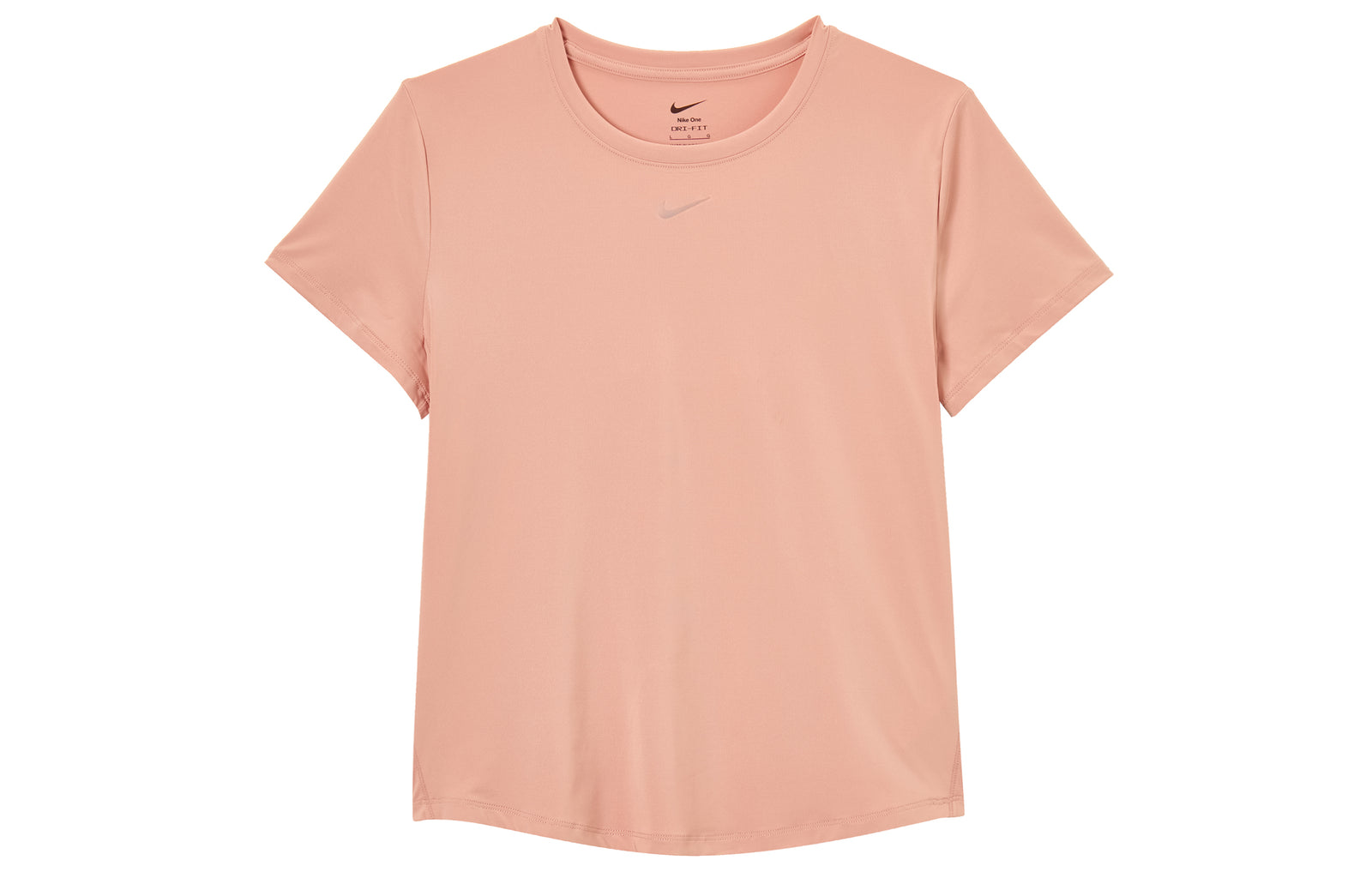 Nike T Shirts Pink Crew Neck