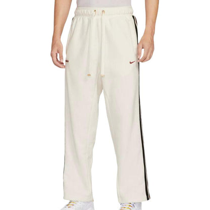 Nike Casual Pants Men's Beige Moderate Straight Fit Pants