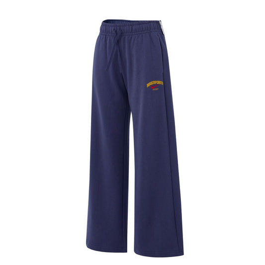 Nike Club NSW FLC PANT WIDE Casual Pants Women's Blue