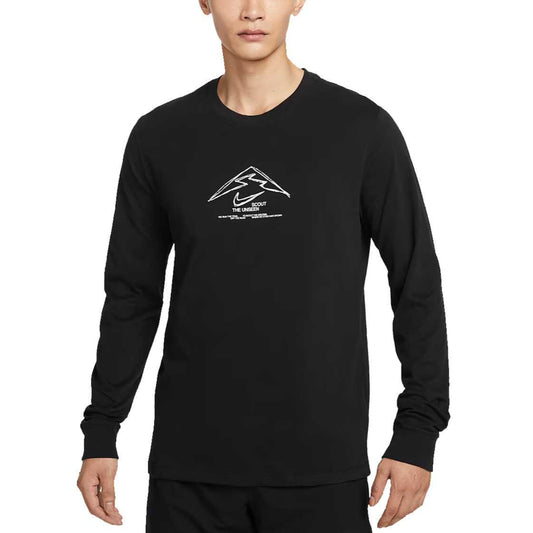 Nike Trail Men's Dri FIT Long Sleeve Running T Shirt
