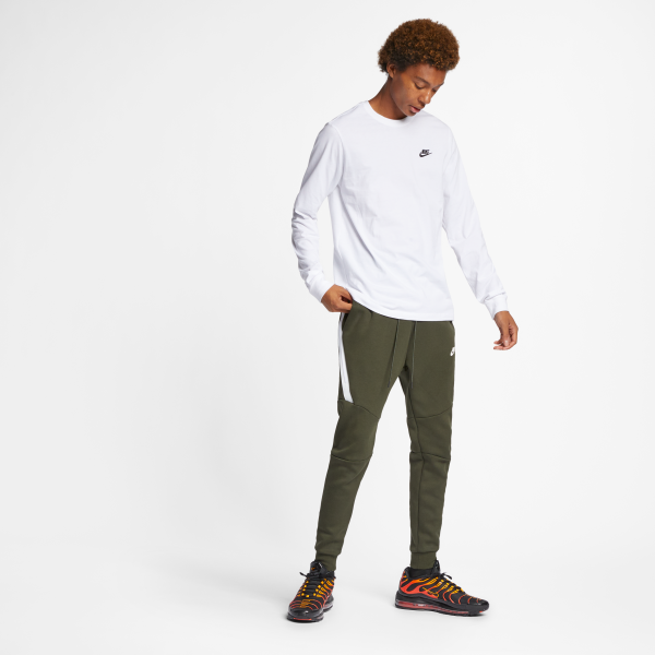 Nike Sportswear T Shirt Men's White - View 4