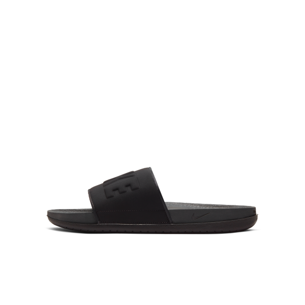 Nike OffCourt Slide Anthracite Black - View 2