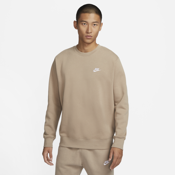 Nike Sportswear Club Sweatshirt Men's Khaki - View 1