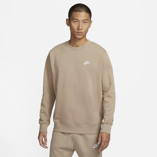Nike Sportswear Club Sweatshirt Men's Khaki - View 1