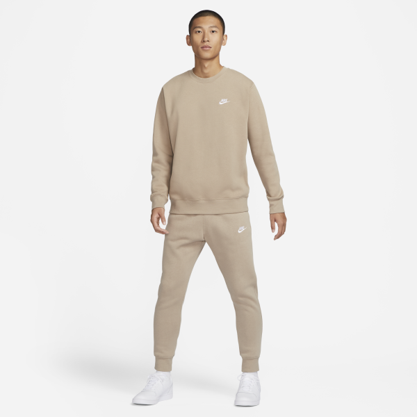 Nike Sportswear Club Sweatshirt Men's Khaki - View 4