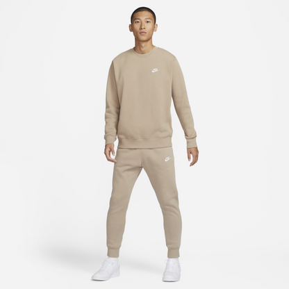 Nike Sportswear Club Sweatshirt Men's Khaki - View 4
