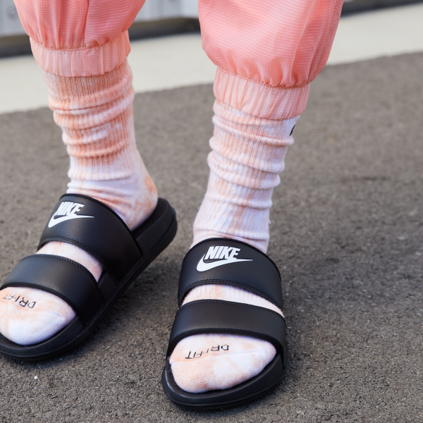 Nike Offcourt Duo Slide Black White Black Women's - View 2
