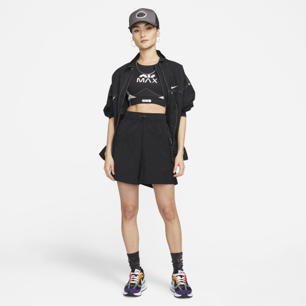 Nike Sportswear Casual Shorts Women's Black - View 7